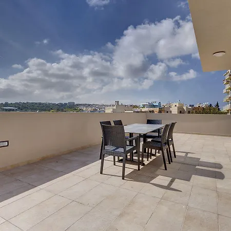 公寓 Luxury 2 Bedroom Penthouse In St Julians *